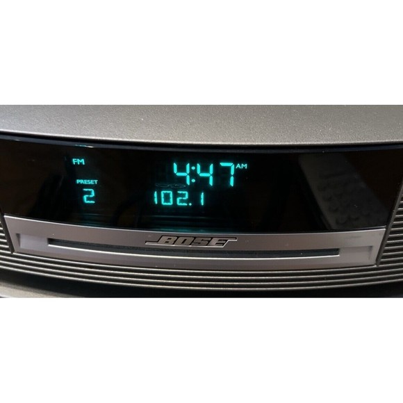 COPY - Bose Wave Music System AM/FM CD Player Clock Radio Bluetooth W Remote Ti… - Picture 3 of 12